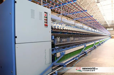 經(jīng)緯榆次新一代平臺(tái)式細(xì)紗機(jī)JWF1572實(shí)現(xiàn)首次銷售獲好評(píng)